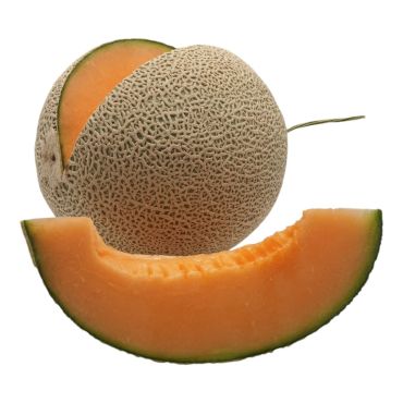 ซื้อคู่ถูกกว่า! ฮารุเมล่อน เนื้อสีส้ม (Haru Melon) ขนาด M 1.5-1.9 กก. (รวม 2 ลูก/เซต)